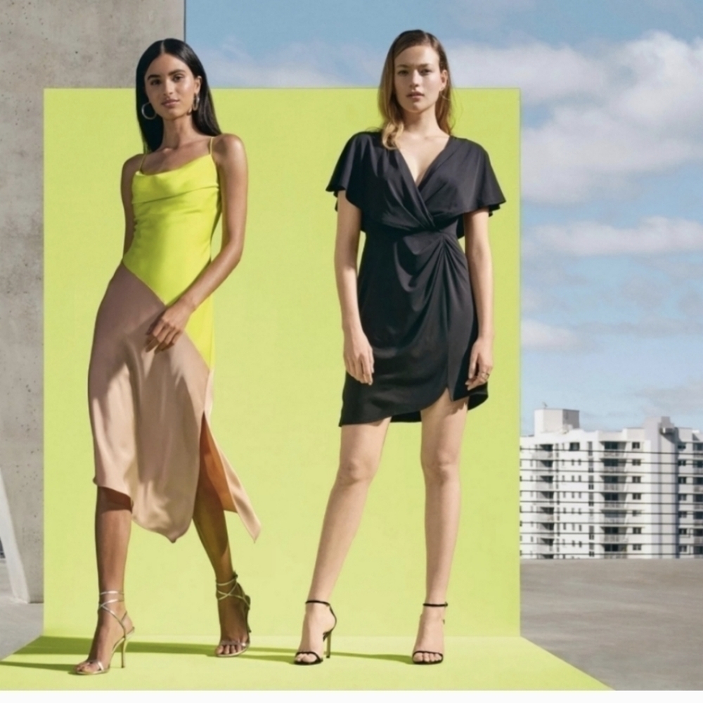 CUSHNIE for Target High Low Black Dress Size 6 - Picture 2 of 6
